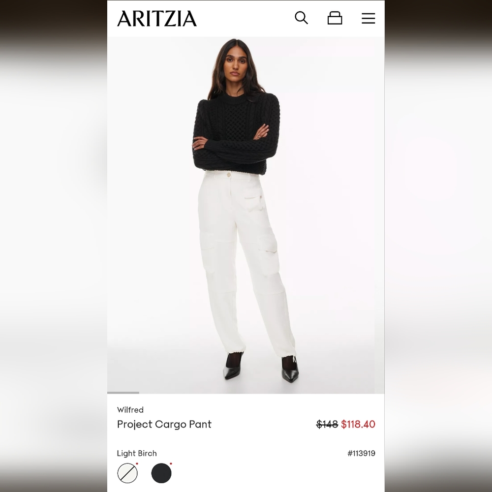Aritzia Project Cargo Pants